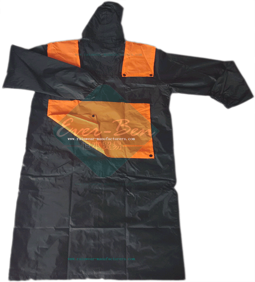 Long fishing rain gear Polyester rainsuit
